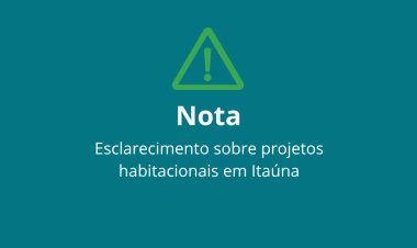 É MENTIRA! - Prefeitura desmente notícia sobre “casas no Buracão”