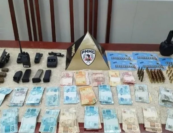 Operação no Bairro Santa Edwiges resulta na prisão de casal por tráfico e posse de munições