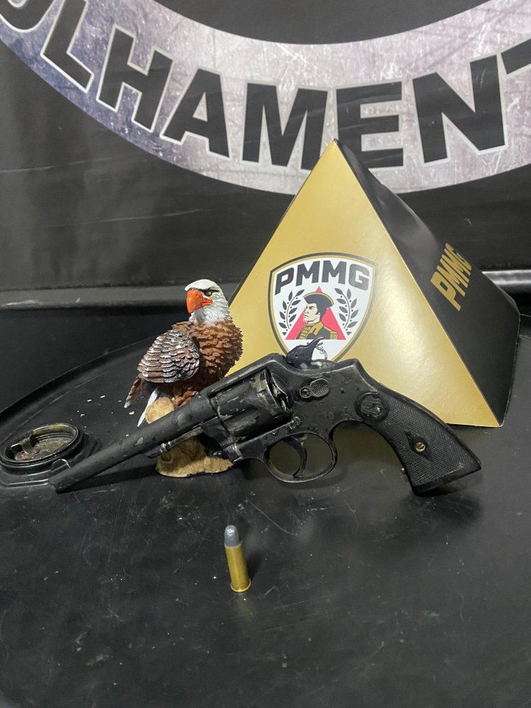 Homem é preso e arma é apreendida