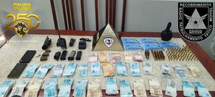 Operação no Bairro Santa Edwiges resulta na prisão de casal por tráfico e posse de munições