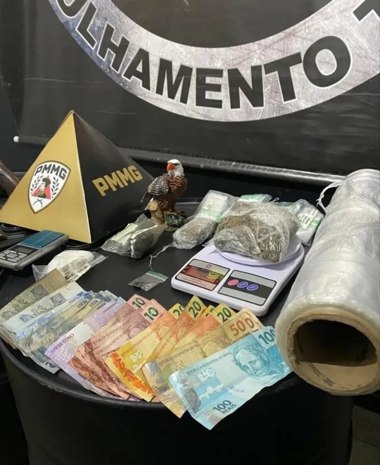 Operação policial no Pio Doze resulta na prisão de trio por tráfico e posse de arma