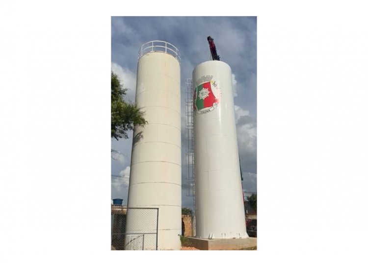 MAIS ÁGUA - Novos reservatórios instalados no Sumidouro e no Cidade Nova