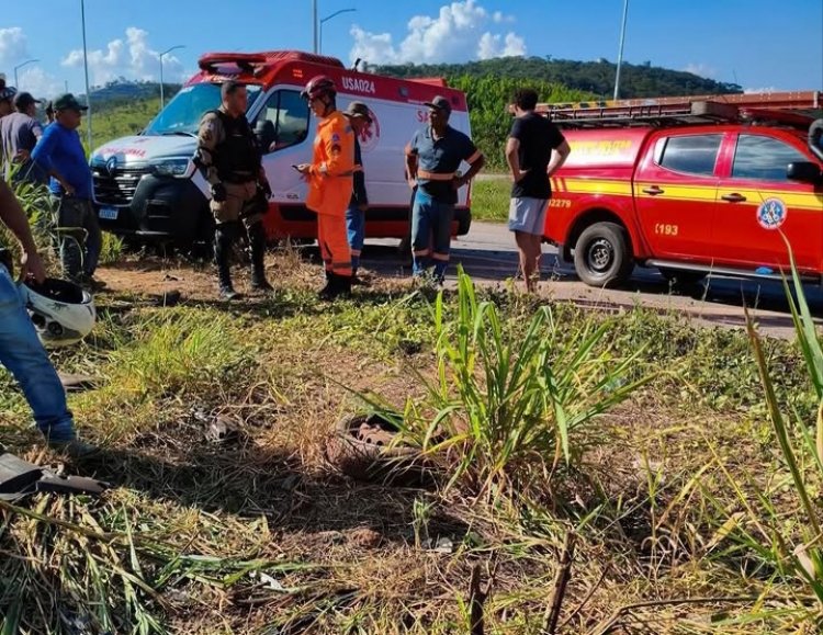 Acidente no trevo do Morro do Engenho em Itaúna deixa um morto e quatro feridos