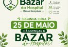 Hospital Manoel Gonçalves promove bazar beneficente a partir de 25 de maio em Itaúna