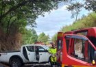 Acidente na MG-431 mobiliza equipes de resgate na tarde deste domingo