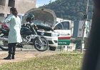 Colisão entre dois veículos na Avenida Jove Soares na manhã desta quarta-feira