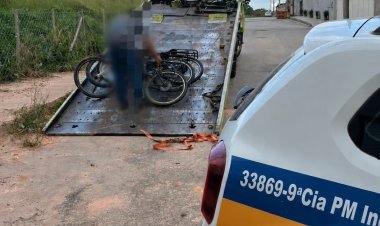 PERTURBAÇÃO - Três bikes motorizadas são apreendidas