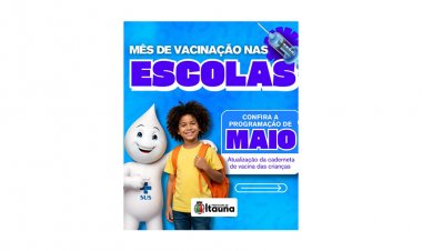 VACINA É VIDA - Saúde leva Vacimóvel às creches e escolas