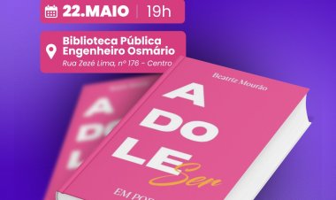 LANÇAMENTO - “Adole Ser em Poesia” é o título da obra