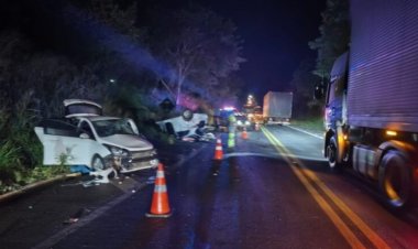 Ultrapassagem proibida deixa 7 feridos