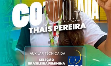De Itaúna para a Seleção: Thais Pereira assume a comissão técnica do futsal de surdas brasileiro
