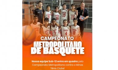 BASQUETE - Itaúna enfrenta o Minas Tênis pelo Metropolitano
