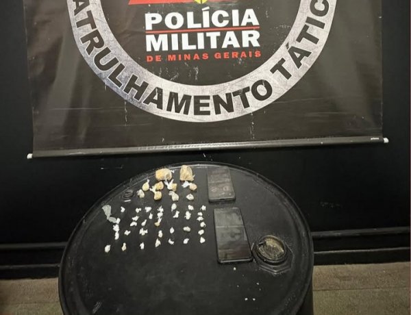 Homem de 40 anos é preso com drogas após resistir à prisão no Garcias