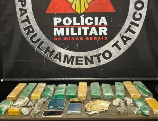 Polícia prende jovem por tráfico no bairro Santa Edwiges II, em Itaúna