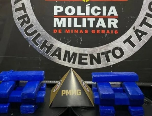 Operação policial resulta na apreensão de 14 barras de maconha em Itaúna