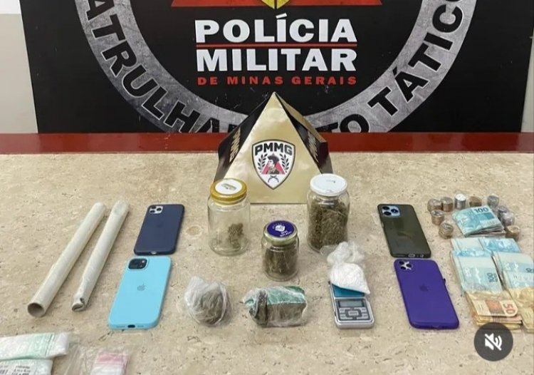 Dono de lava-jato é preso por tráfico de drogas no bairro Cerqueira Lima, em Itaúna