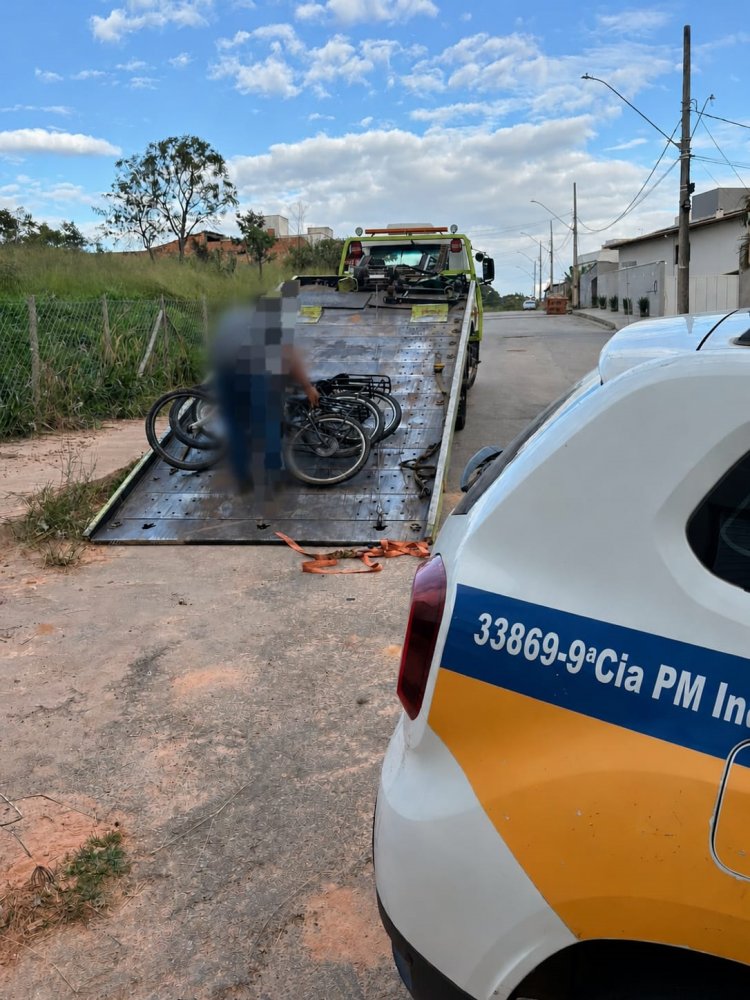 PERTURBAÇÃO - Três bikes motorizadas são apreendidas