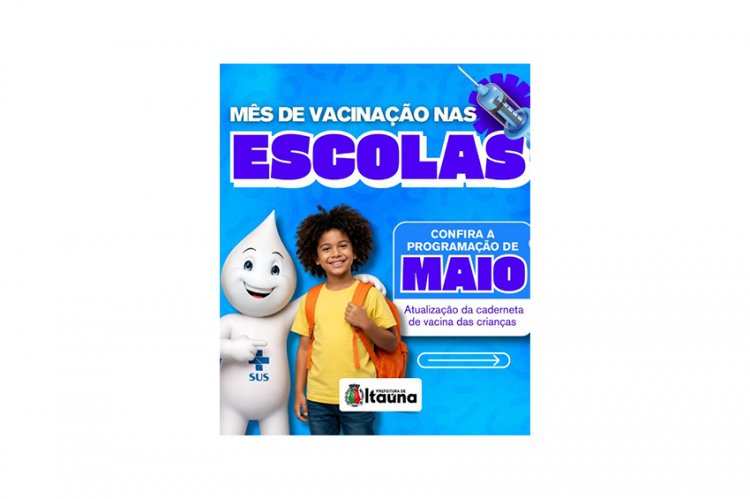 VACINA É VIDA - Saúde leva Vacimóvel às creches e escolas