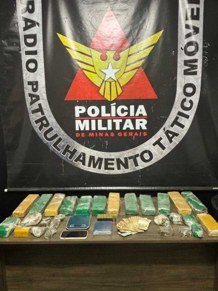 TRÁFICO - Homem é preso com maconha