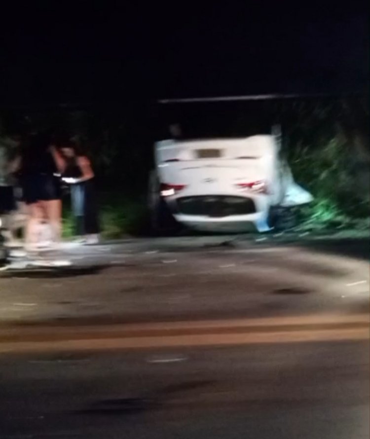 Colisão entre quatro veículos mobiliza equipes de resgate na MG-050