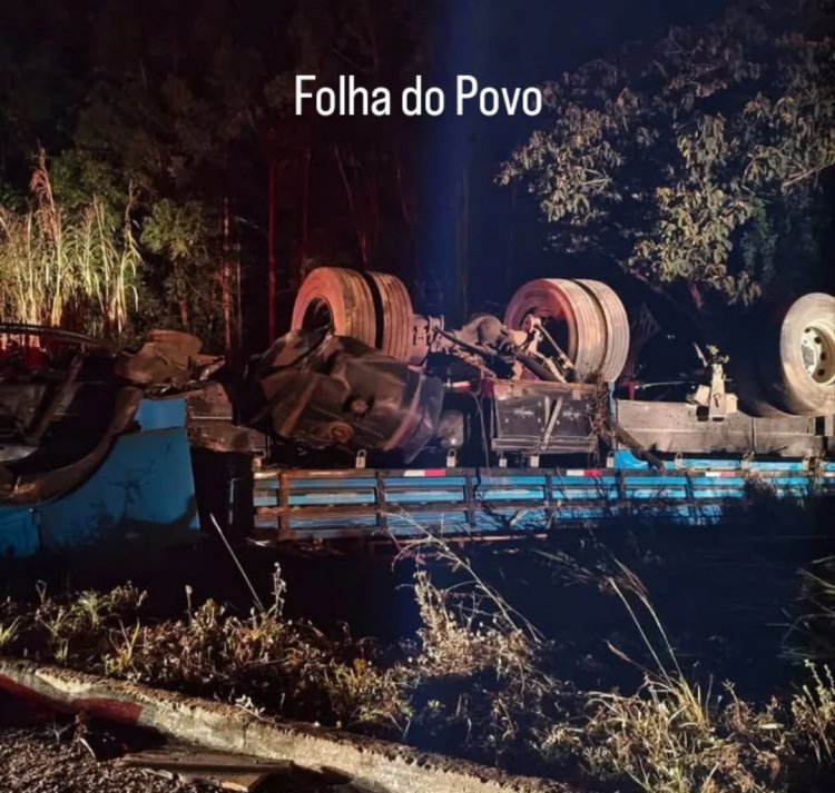 Atualização:Acidente na MG-431 deixa homem ferido em estado crítico