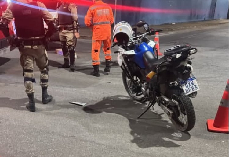 Acidente mobiliza autoridades no bairro de Lourdes, em Itaúna