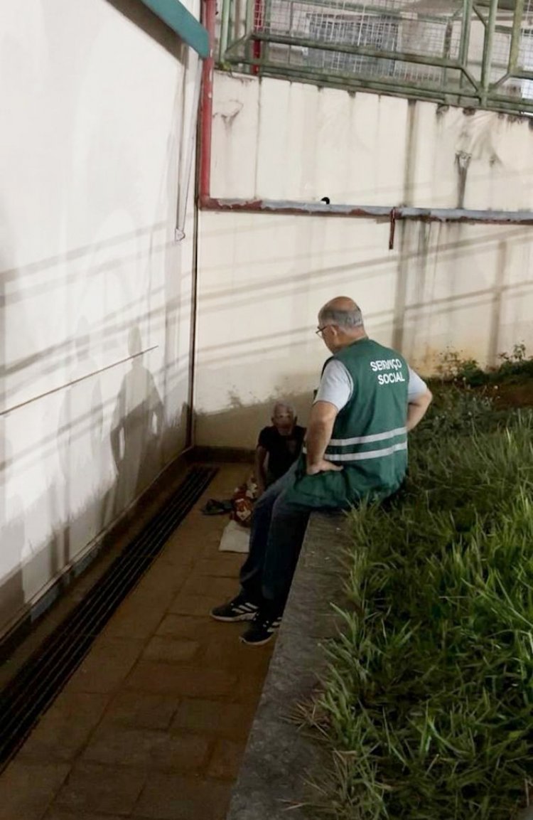 Ação Social promove  abordagem em área hospitalar