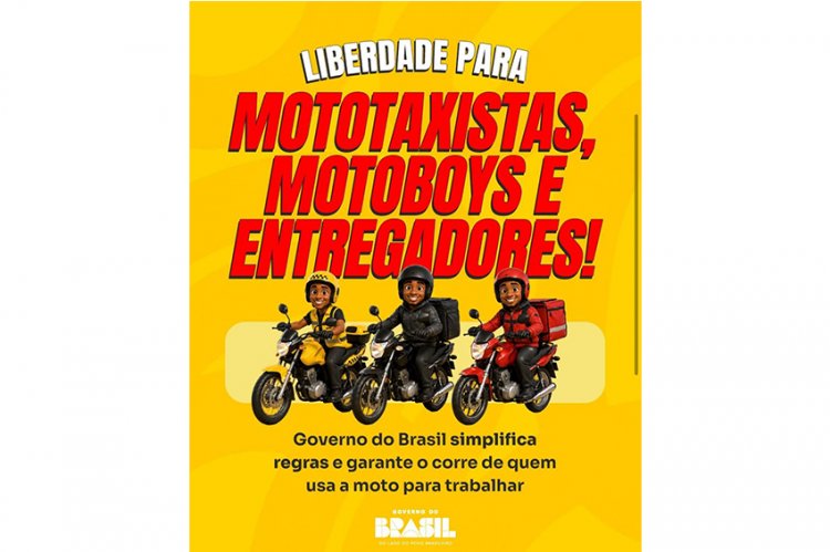 Novas regras facilitam atuação de motoboys e mototaxistas no país