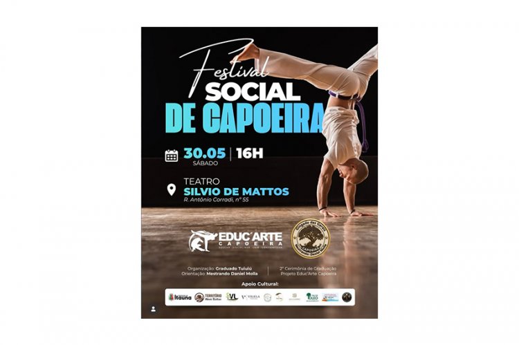 CAPOEIRA - Projeto Educ’Arte promove 2ª Cerimônia de Graduação