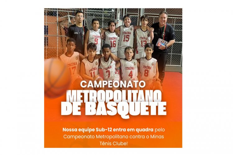 BASQUETE - Itaúna enfrenta o Minas Tênis pelo Metropolitano