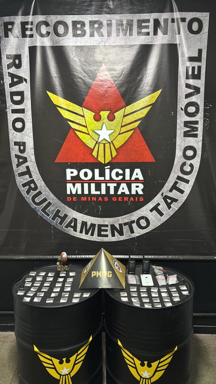 TRÁFICO III - Homem é preso com  54 papelotes de cocaína