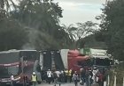 Acidente bloqueia BR-381 em Itatiaiuçu