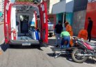 Acidente na Jove Soares deixa motociclista ferido no Centro de Itaúna