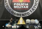PM prende dupla por tráfico de drogas perto de escola na Várzea da Olaria