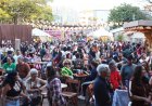 SUCESSO - Arraial levou famílias  à Praça da Matriz
