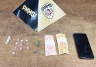 TRÁFICO - PM apreende maconha e  10 comprimidos de ecstasy