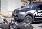 Jovem de 22 anos é preso em Itaúna após fugir da polícia e bater em viatura