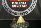 PM apreende 28 porções de maconha após denúncia no bairro Vila Vilaça, em Itaúna