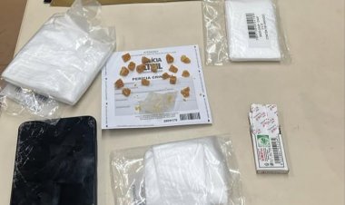 PM prende casal suspeito de gerenciar "delivery" de drogas no Centro de Itaúna
