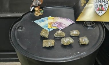 Operação do GEPMOR em Itaúna resulta na prisão de jovem por tráfico de drogas