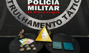 Jovem de 23 anos é preso com drogas e balanças de precisão no Morada Nova
