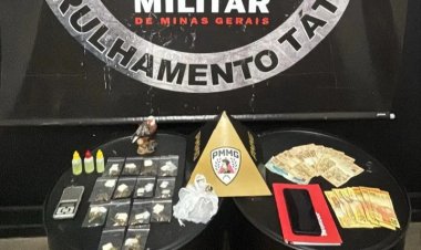Jovem de 20 anos é preso por tráfico no bairro Santanense