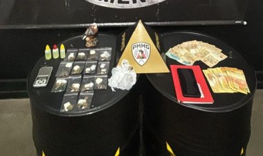 Mais um preso por  tráfico de drogas