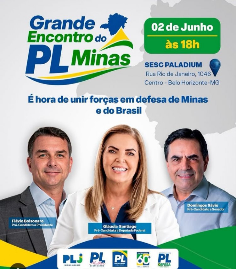 PL articula forças em Minas Gerais: Grande encontro mobiliza pré-candidaturas em Belo Horizonte
