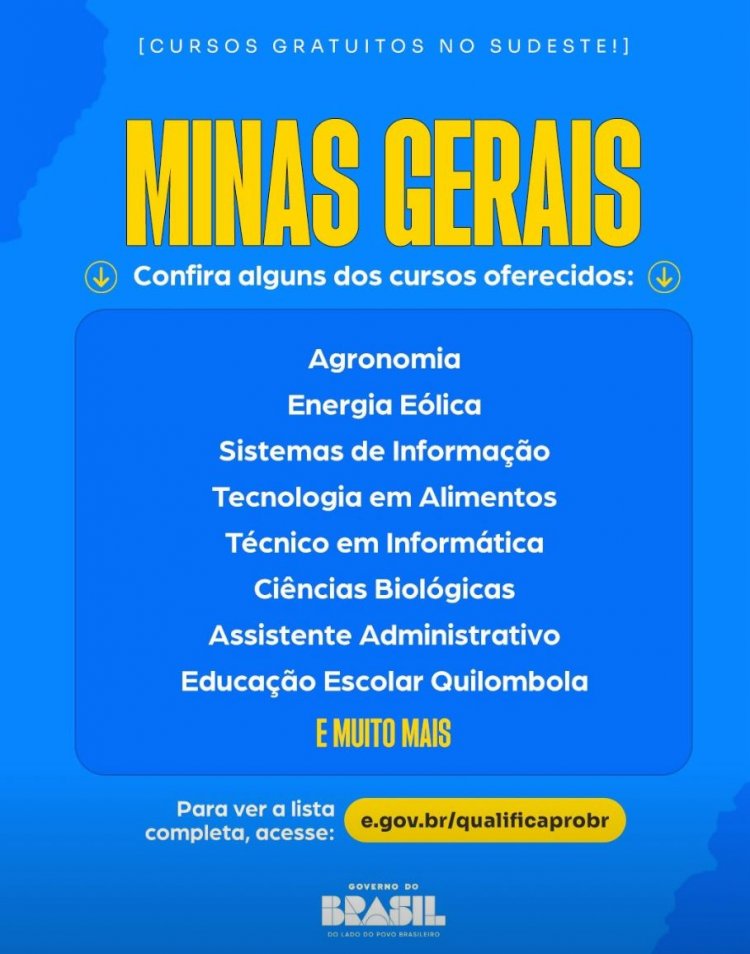 QUALIFICAPRO - Plataforma oferece acesso a cursos gratuitos