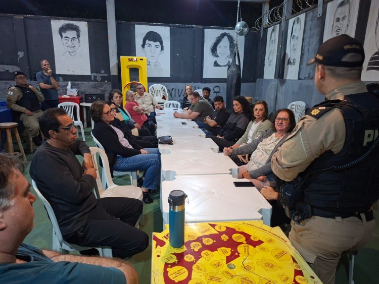 SEGURANÇA - Polícia Militar realiza reunião e amplia ações
