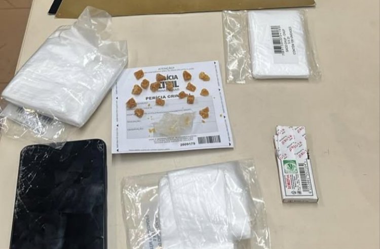 PM prende casal suspeito de gerenciar "delivery" de drogas no Centro de Itaúna