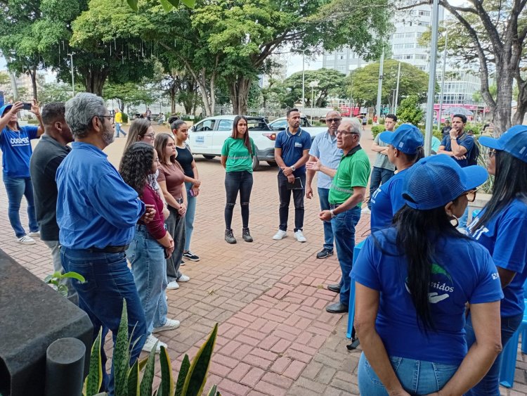 MEIO AMBIENTE - SAAE promove ações educativas na Praça da Matriz
