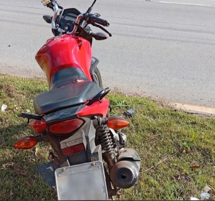Acidente na MG-050 deixa motociclista ferido entre Itaúna e Divinópolis