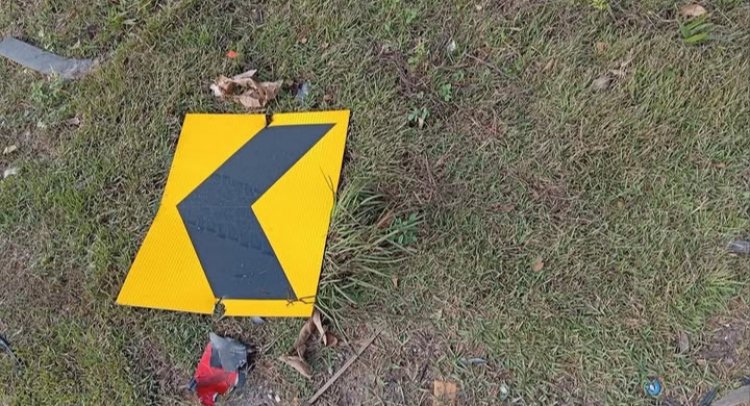 Acidente na MG-050 deixa motociclista ferido entre Itaúna e Divinópolis